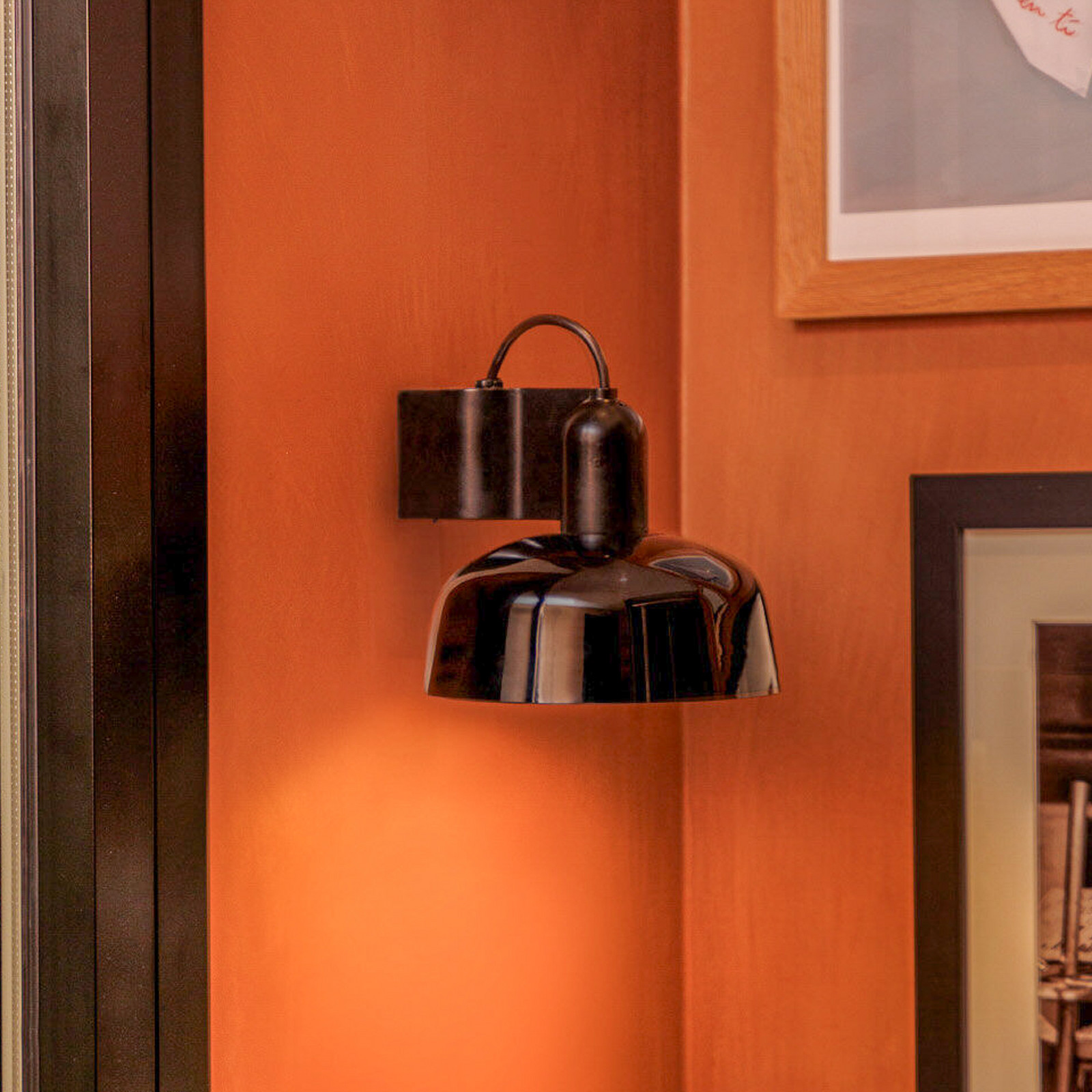 FARO BARCELONA Aplică de perete Tatawin negru oțel/glass Ø 184 cm - Camera de zi / sufragerie - modern - Sticlă