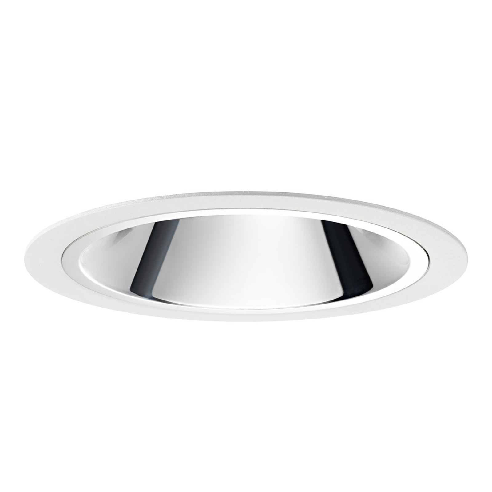 Egger LED süvistatav valgusti Centro XL, valge, Ø 17 cm 3000 K 80°