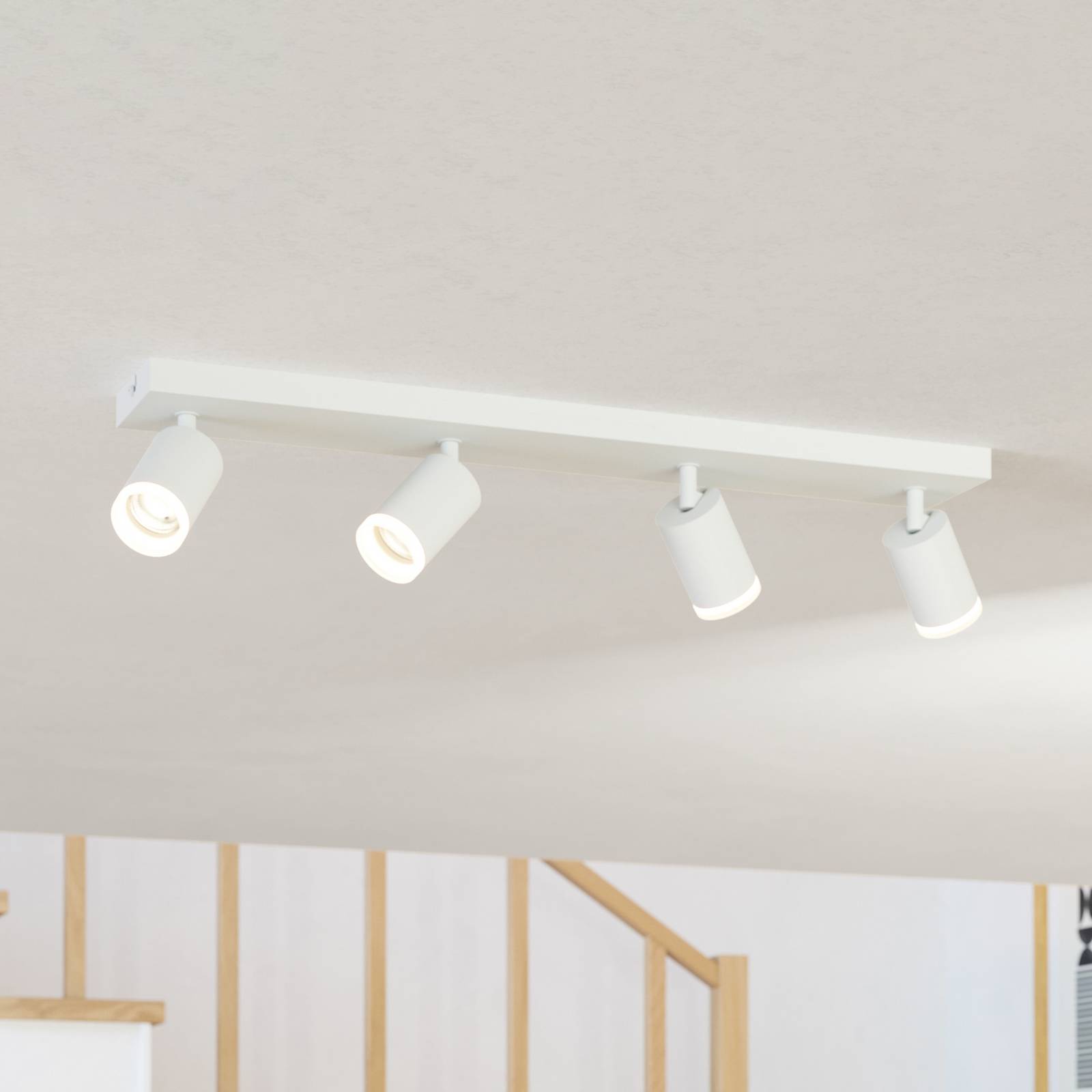 EGLO connect Smart-LED-Spot Melitello-Z, 4-flg., weiß günstig online kaufen