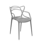 Masters chair, grey, height 83 cm - Kartell