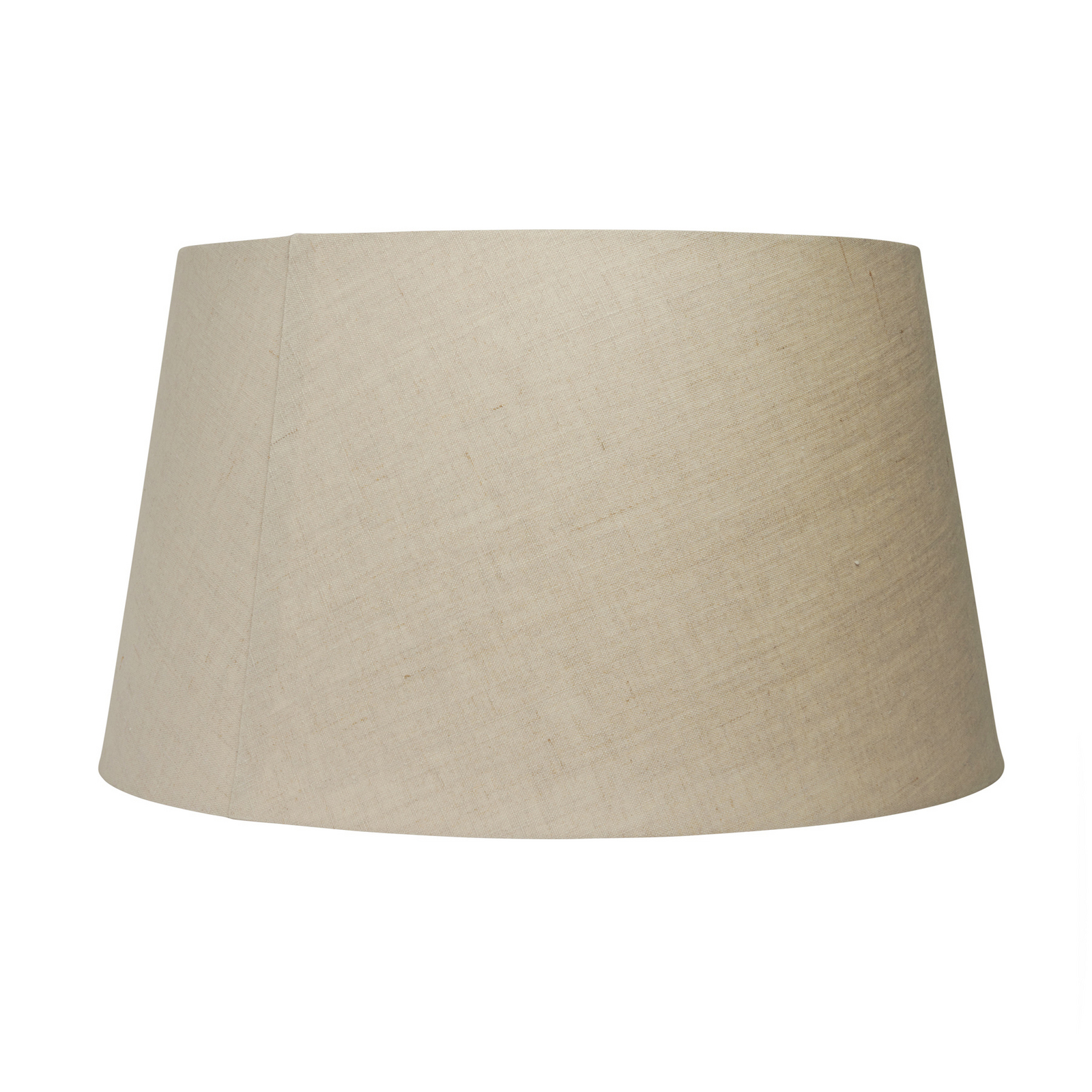 Enkel, lige lampeskærm, beige, Ø 42 cm – Watt &amp; Veke
