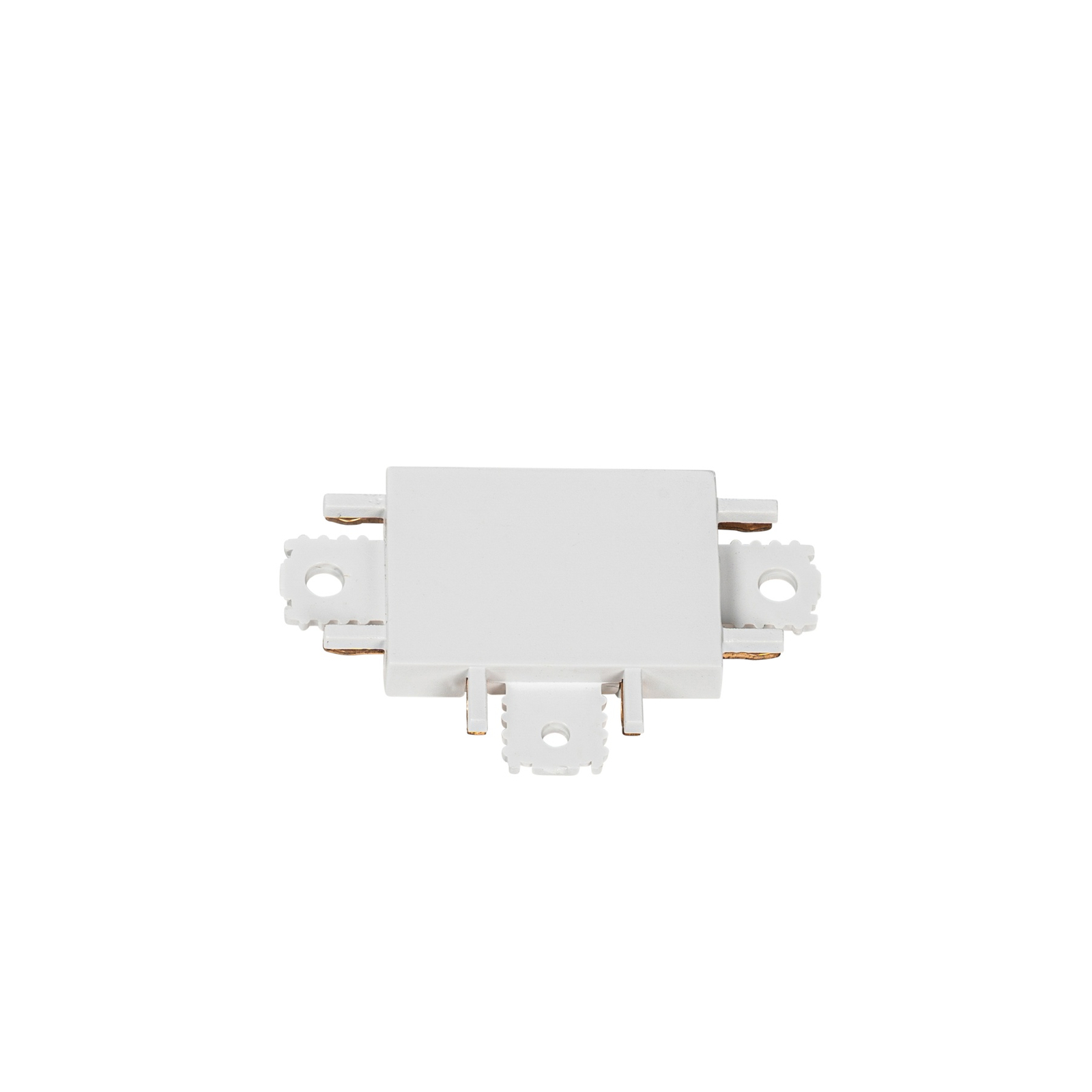 Lindby connecteur en T Lumaro, blanc, 5,4 cm, plastique