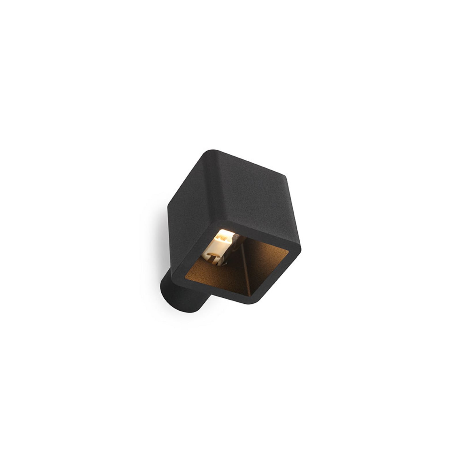 Code Wall Out Wandleuchte (IP55) Schwarz Trizo21 - Flurbereich - Aluminium