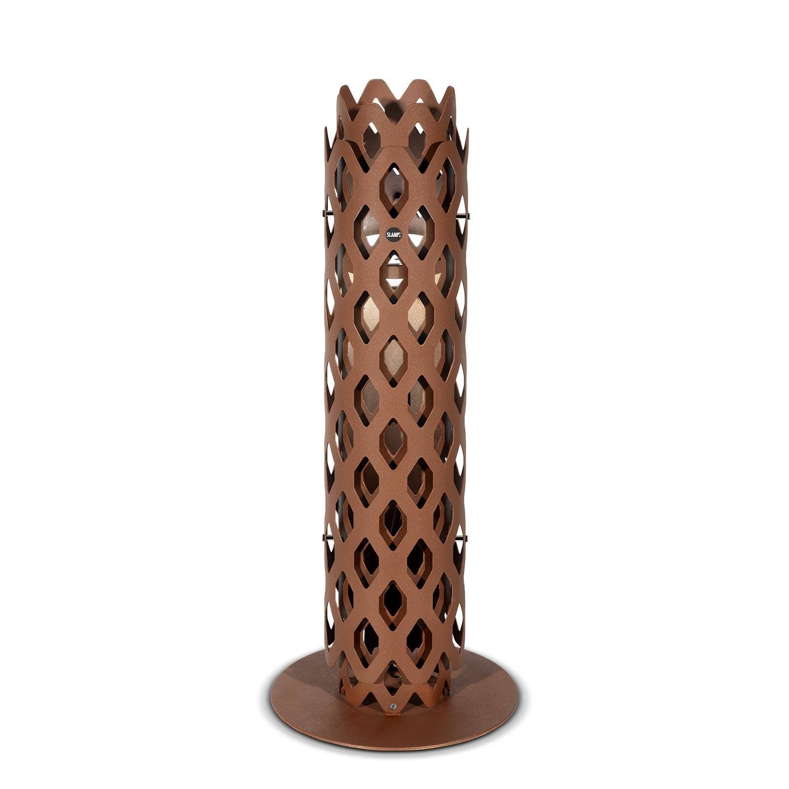 LED-Wegeleuchte Charlotte, corten, Höhe 63 cm, IP65