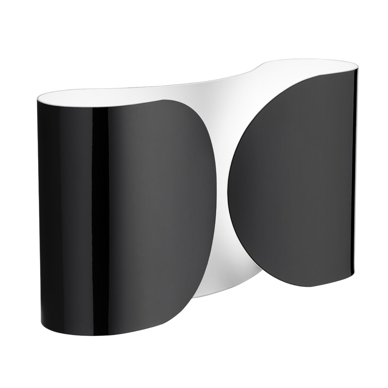 Foglio Væglampe Sort - Flos - Stue - Design - Metal - Kantet billede