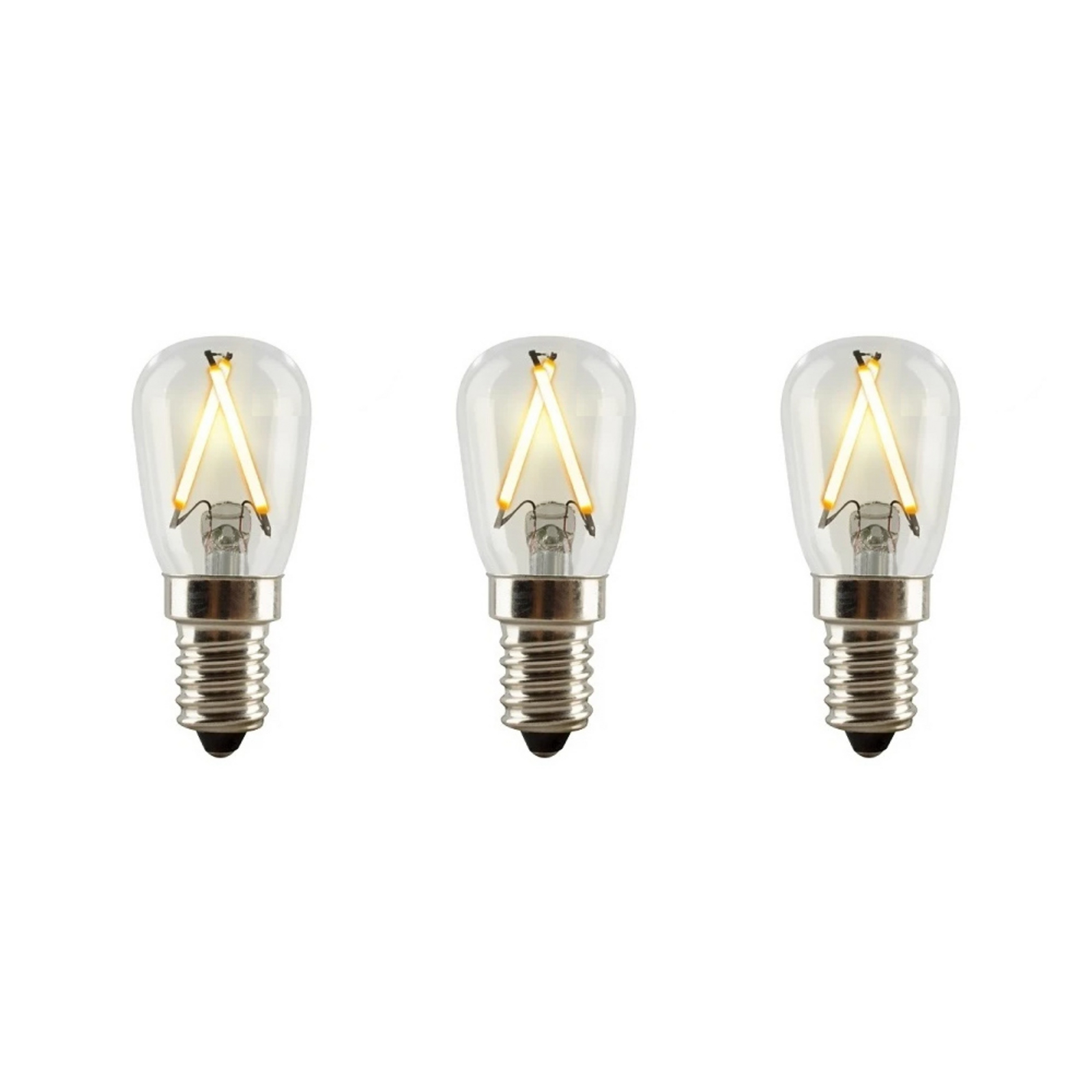 Lâmpada LED 1,5W (90lm) Dimmable E14 3 pcs. - e3light