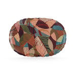 Plateau Jellies Family, motif feuillu/rose, polymère - Kartell