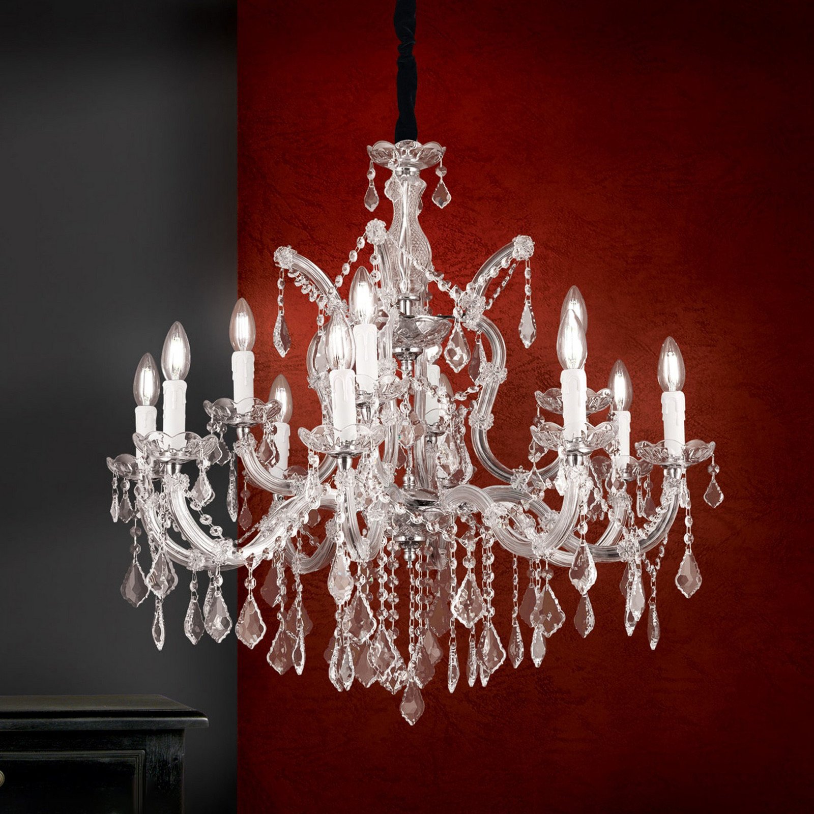 Candelabru excelent LILIANA 12 becuri