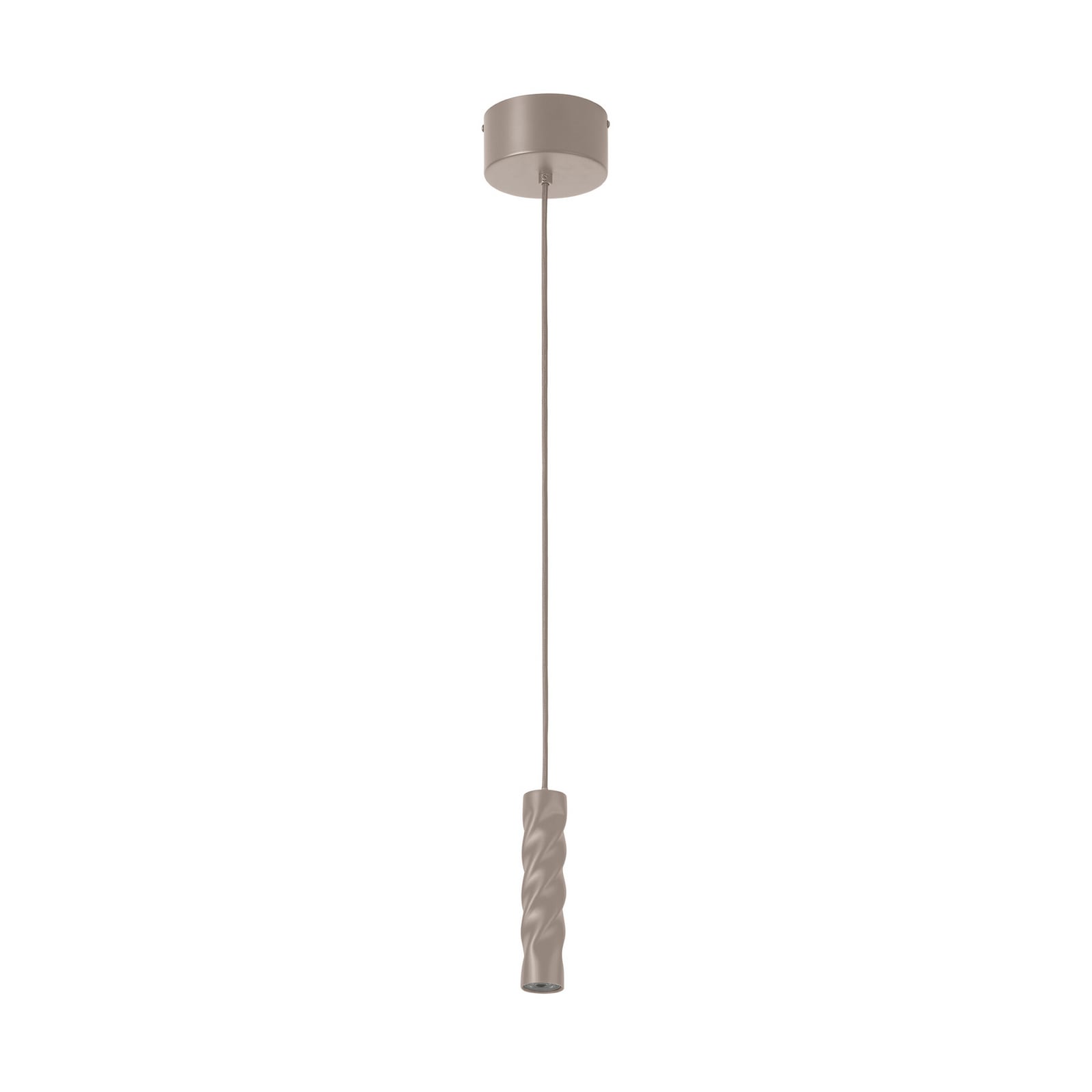 Lampada a sospensione OSRAM Decor Twirl, beige, Ø 12 cm, 1 braccio, metallo Lampada a sospensione OSRAM Decor Twirl, beige, Ø 12 cm, 1 braccio, metallo