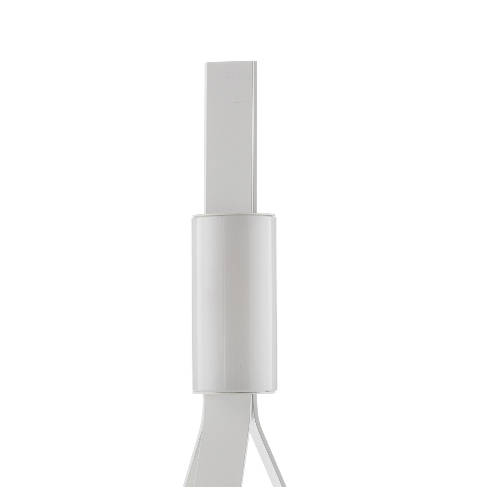 Prandina Luisa T1 lampa stołowa biała/różowa