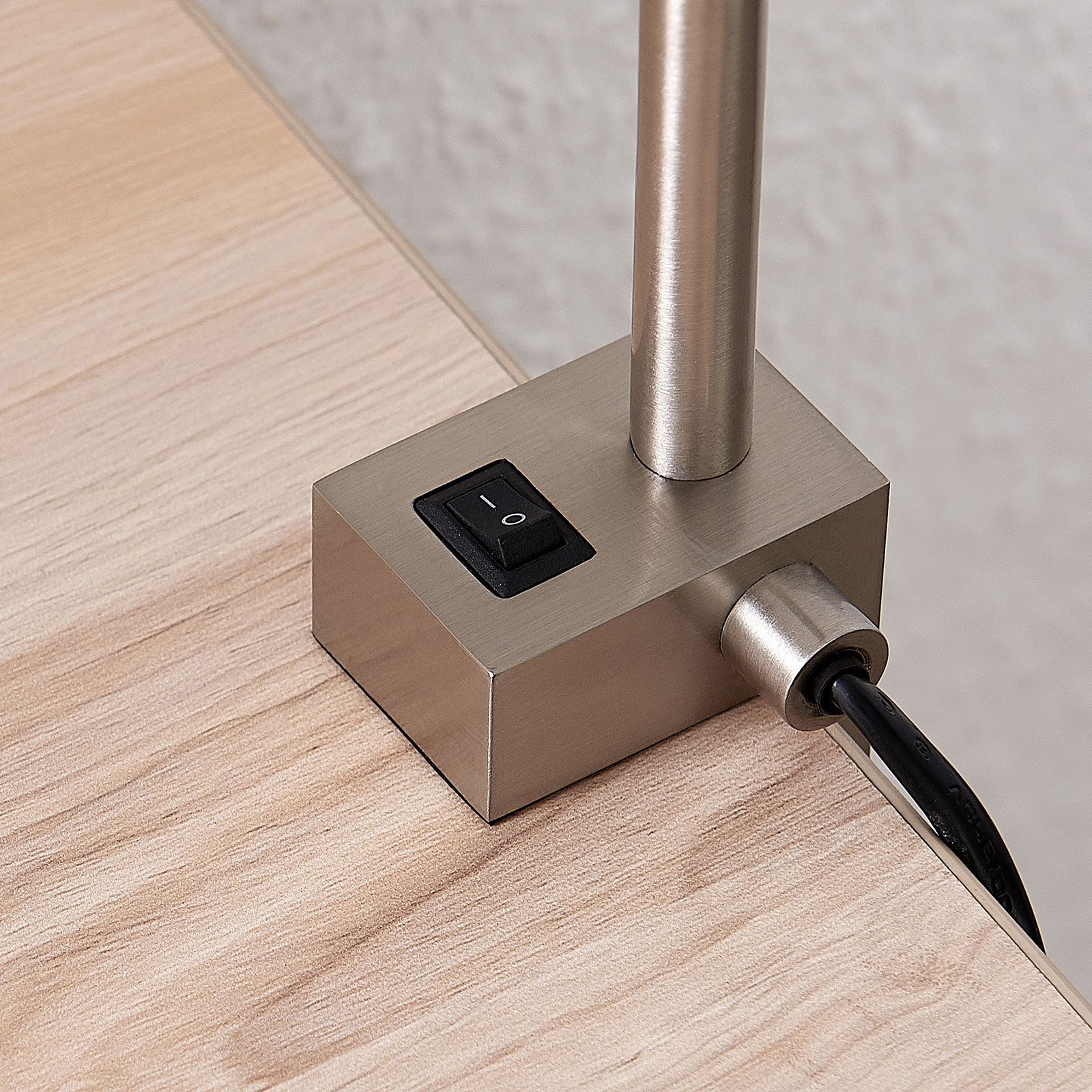 Hanilo LED Klemmleuchte Nickel - Lindby