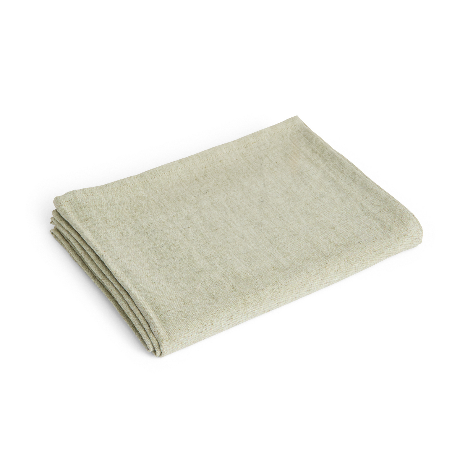 Terrazza tablecloth, delicate olive green, 230 x 150 cm, natural fibre - HAY