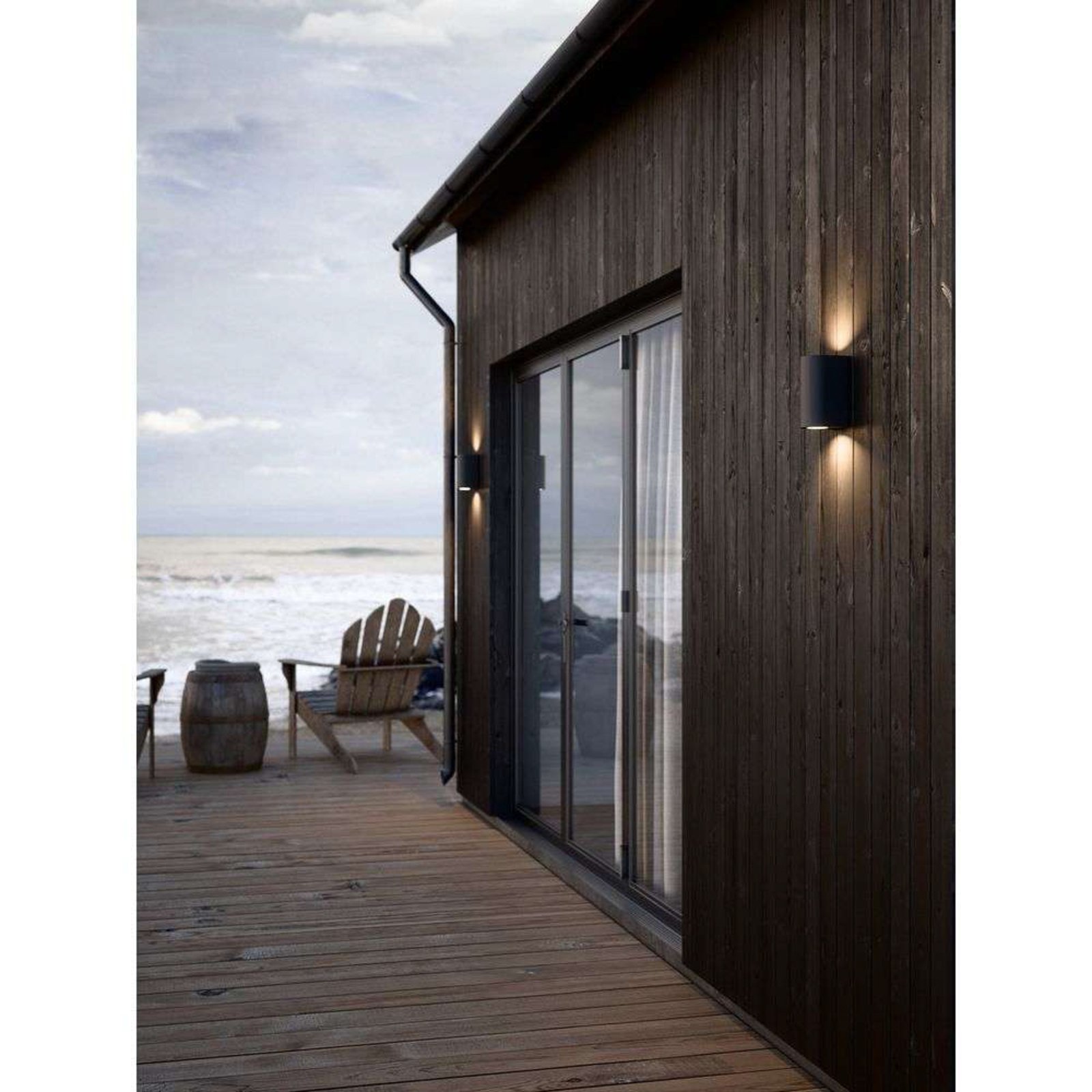 Canto Maxi Kubi 2 Aplică de Perete Seaside Black - Nordlux