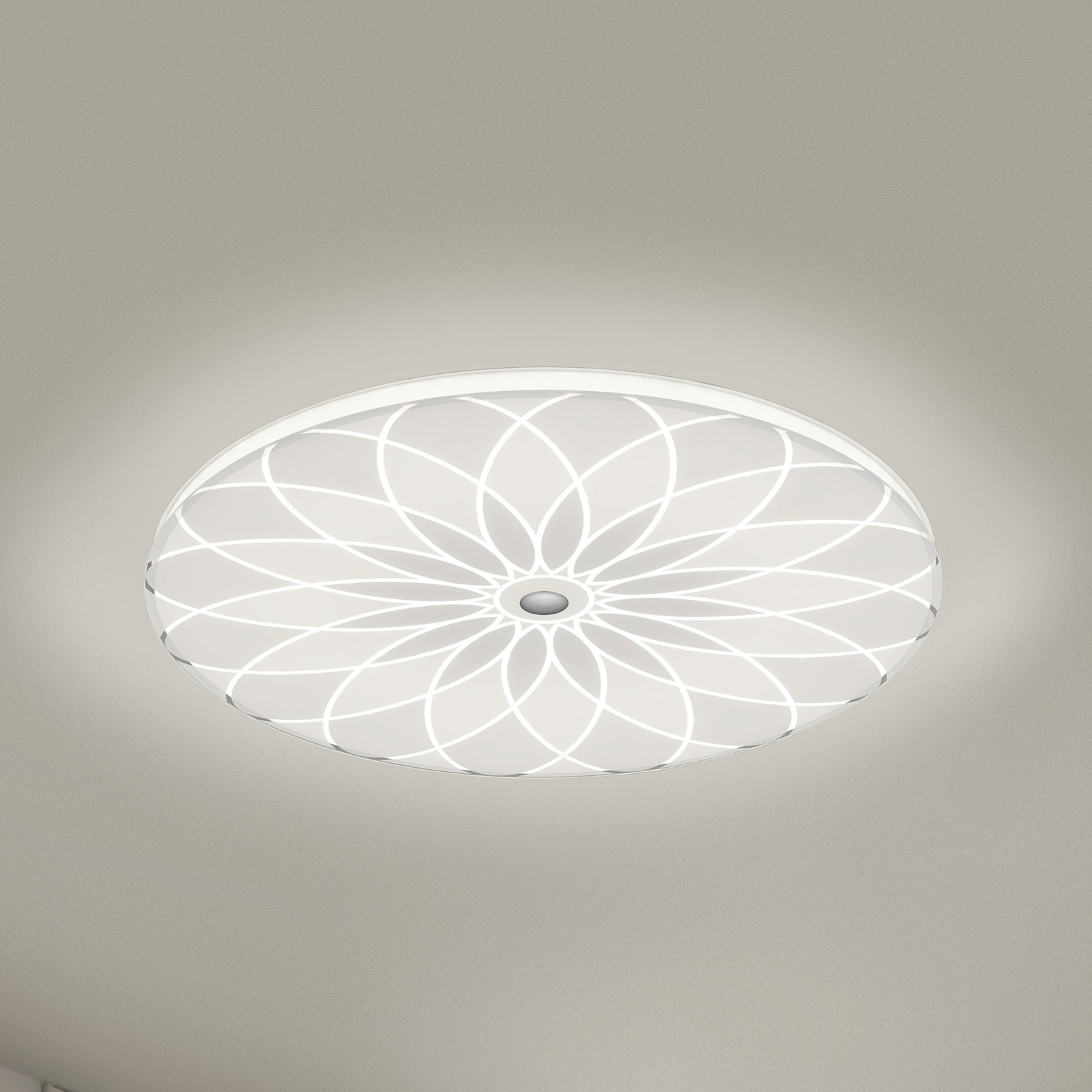 BANKAMP Mandala LED-Deckenleuchte Blume
