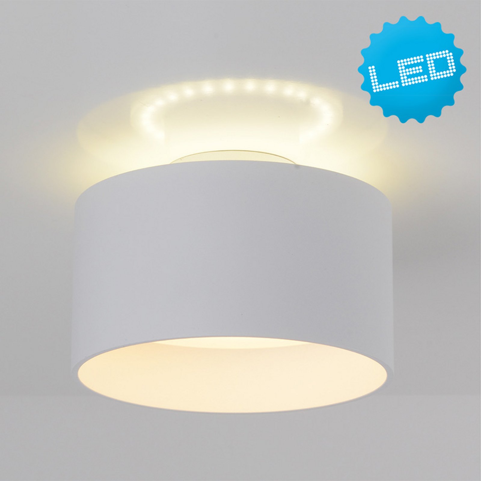 LED downlight Trimes, Ø 14 cm, white, CCT, step-dimmable