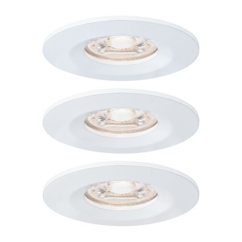Paulmann Nova mini Einbauspot 3er-Set IP44