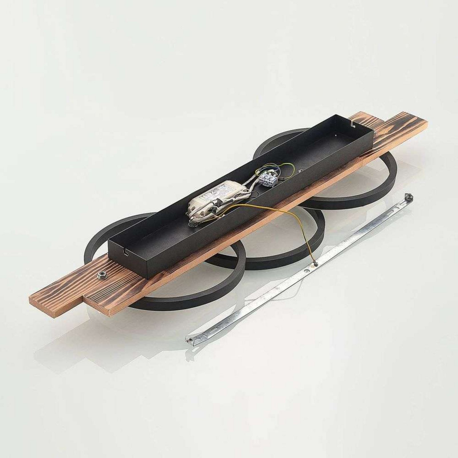 Sentoa LED Deckenleuchte L100 Light Wood/Black - Lindby