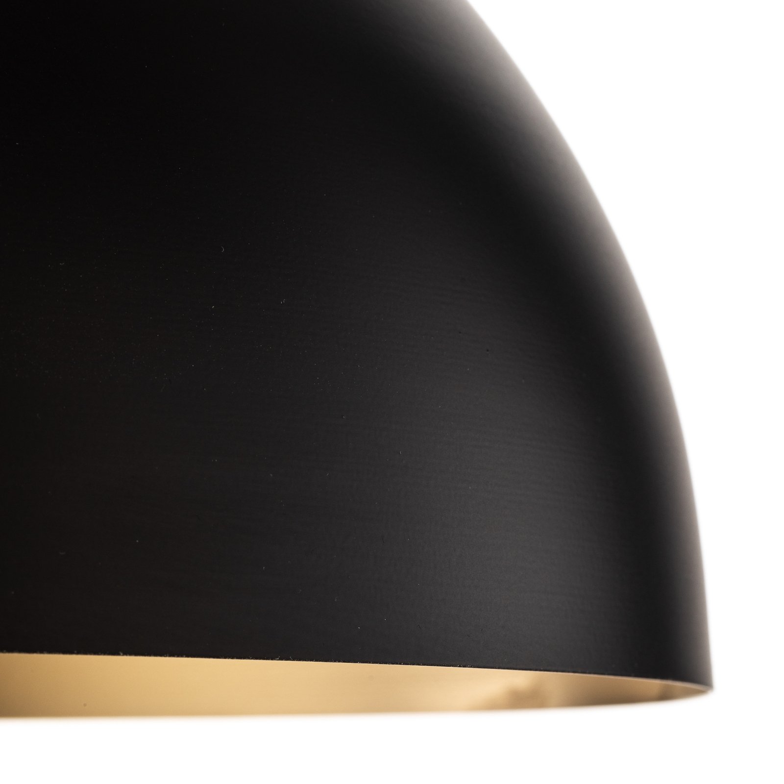 Hanglamp Beta in zwart-goud