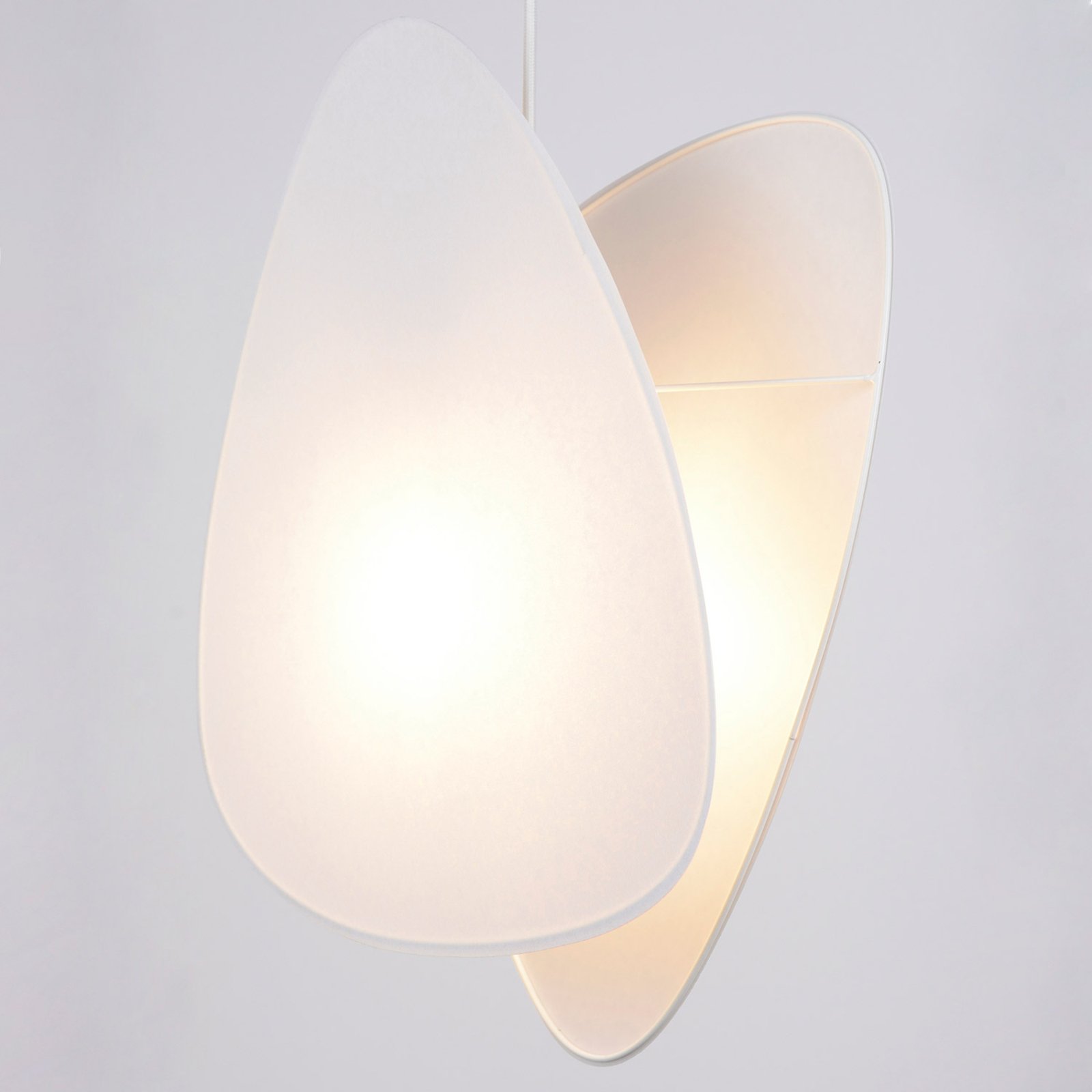 Screen S Hängeleuchte, 58 cm, weiß, Papier - MARKET SET Screen S Hängeleuchte, 58 cm, weiß, Papier - MARKET SET