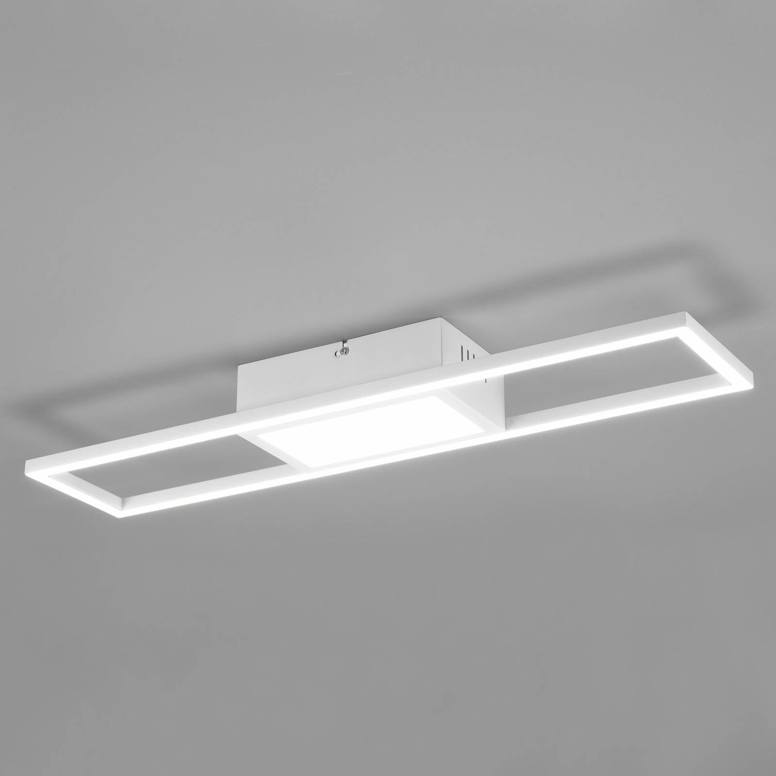 Reality Leuchten LED stropní světlo Rigido dálkový ovladač CCT bílá