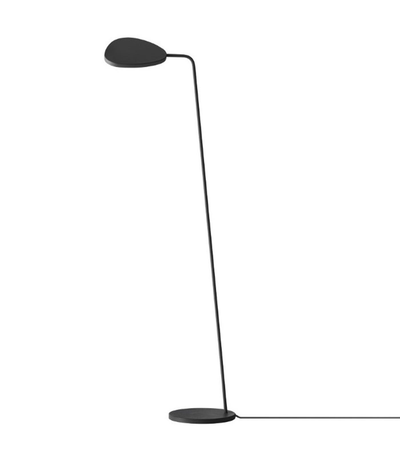 Leaf Stojaca Lampa Black - Muuto