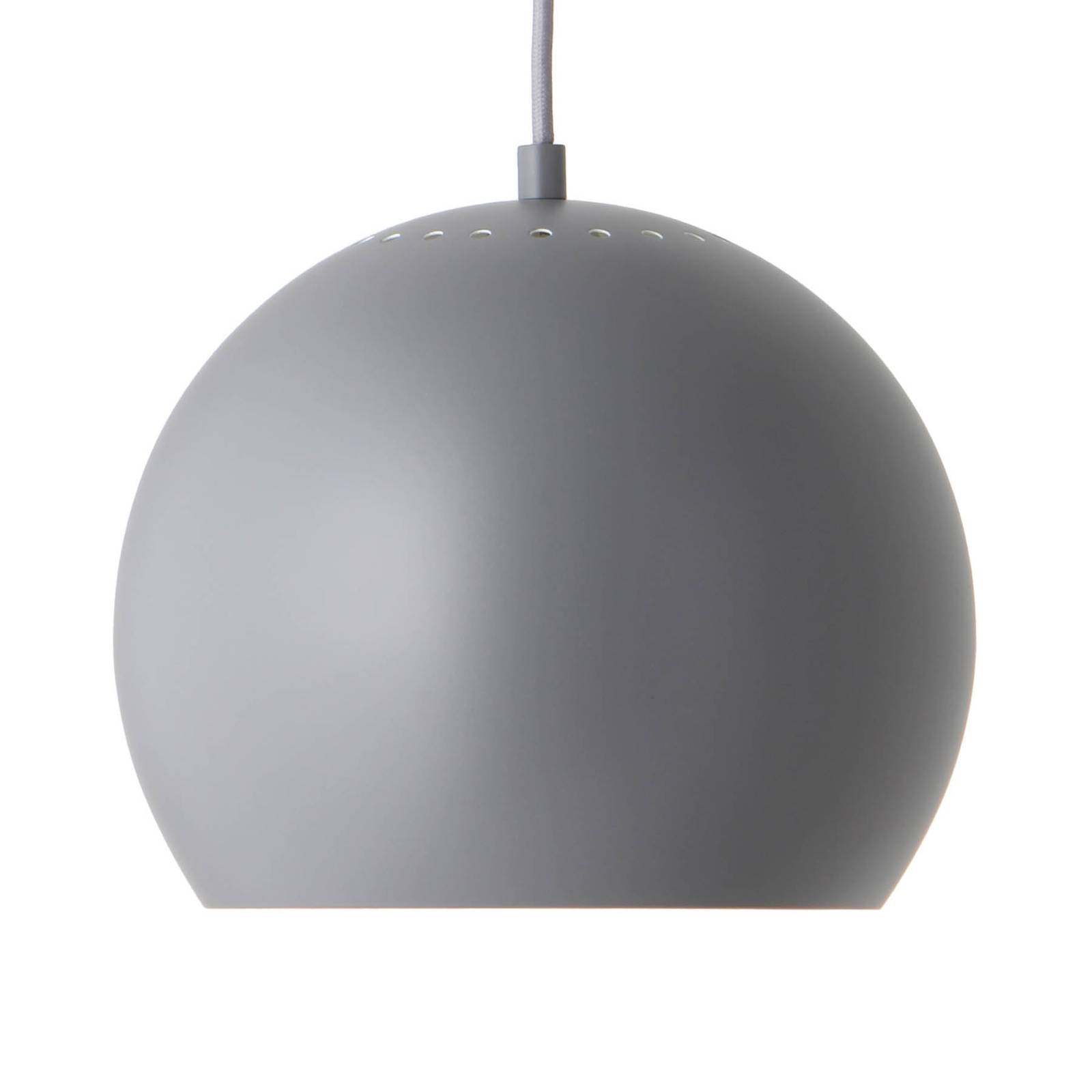FRANDSEN Ball hængelampe Ø 25 cm lysegrå mat