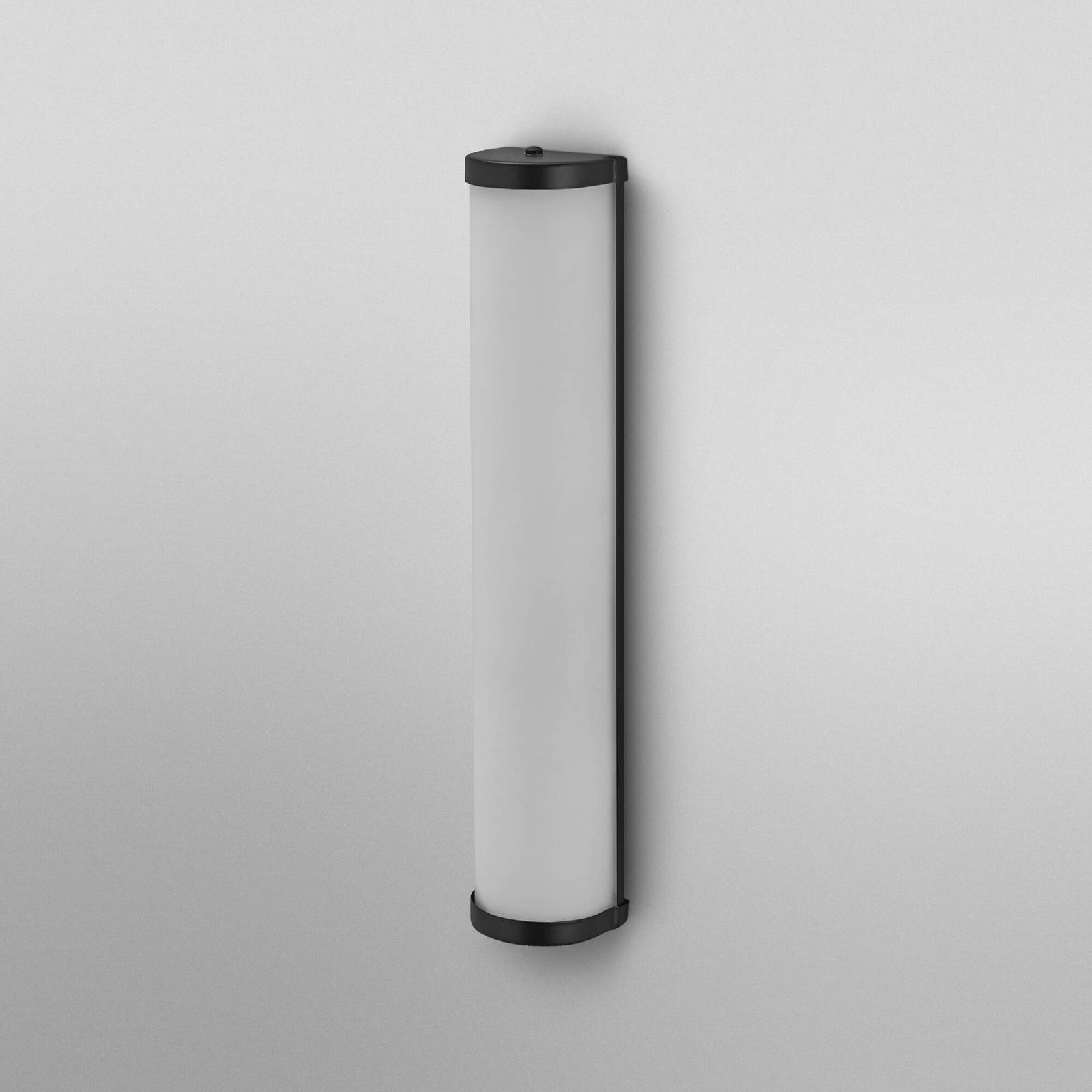 OSRAM Wandlampe BATHROOM schwarz 46 cm lang Metall/Glas IP44 günstig online kaufen