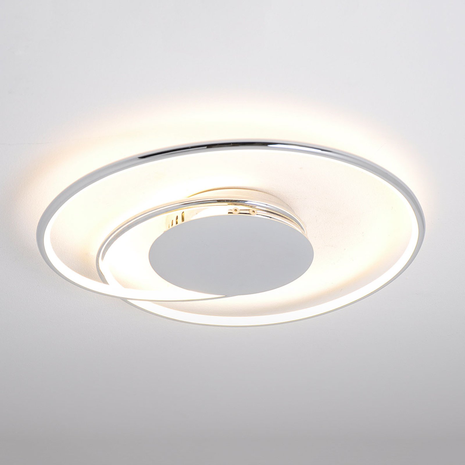 Joline Plafonnier Ø46 White/Chrome - Lindby