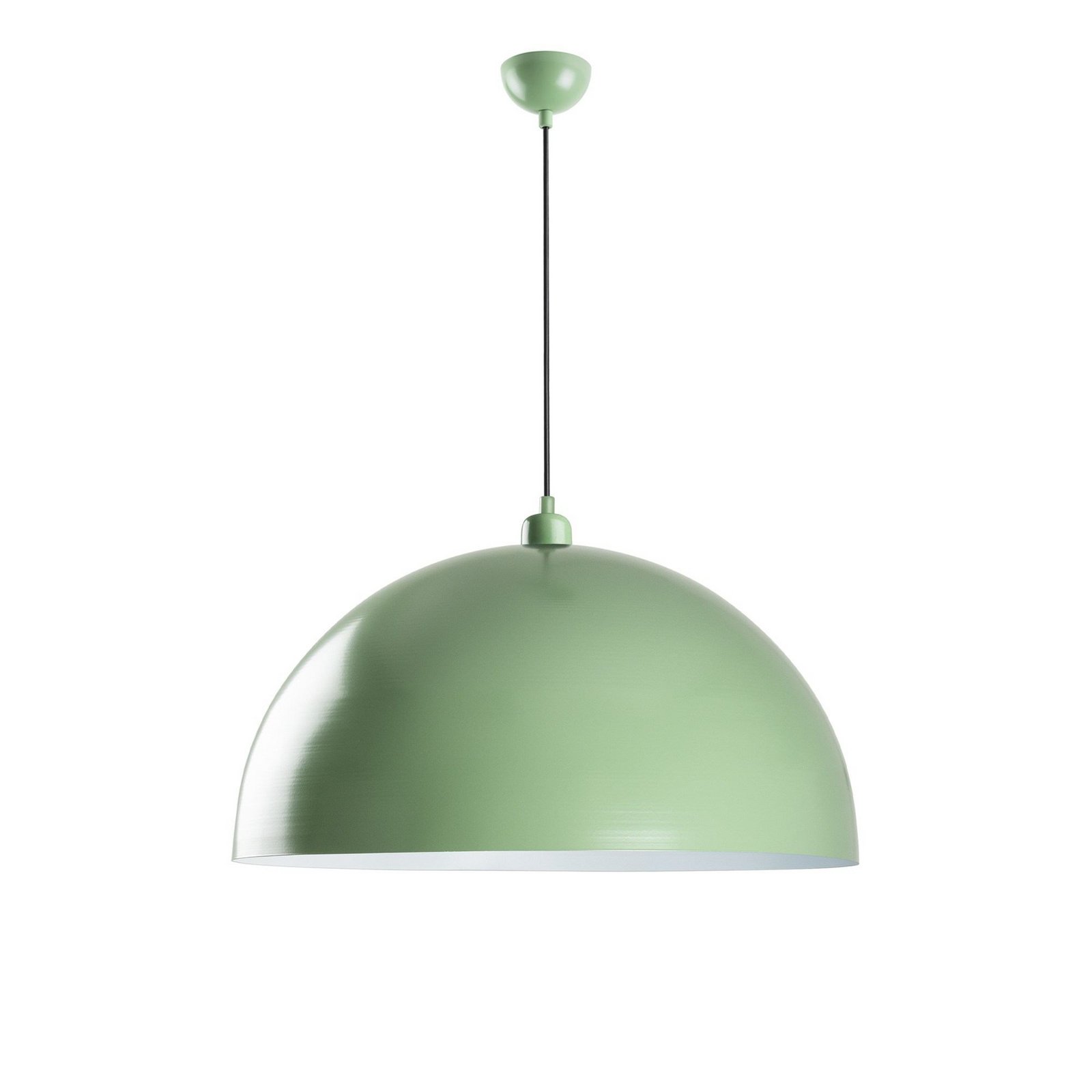 Hängeleuchte Kure, mintgrün, Metall, Ø 60 cm, E27