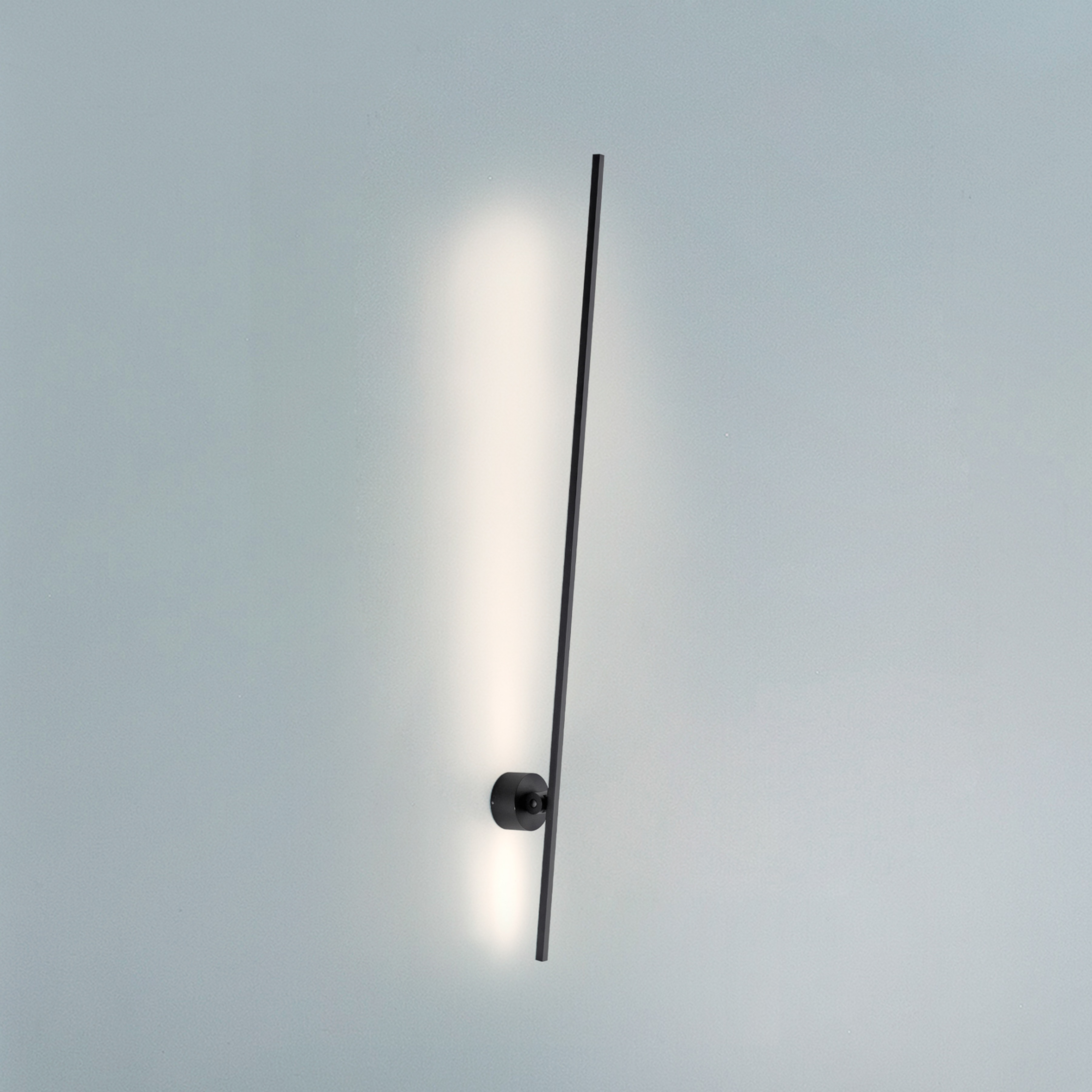 PURE Grafo LED-Wandleuchte, schwarz