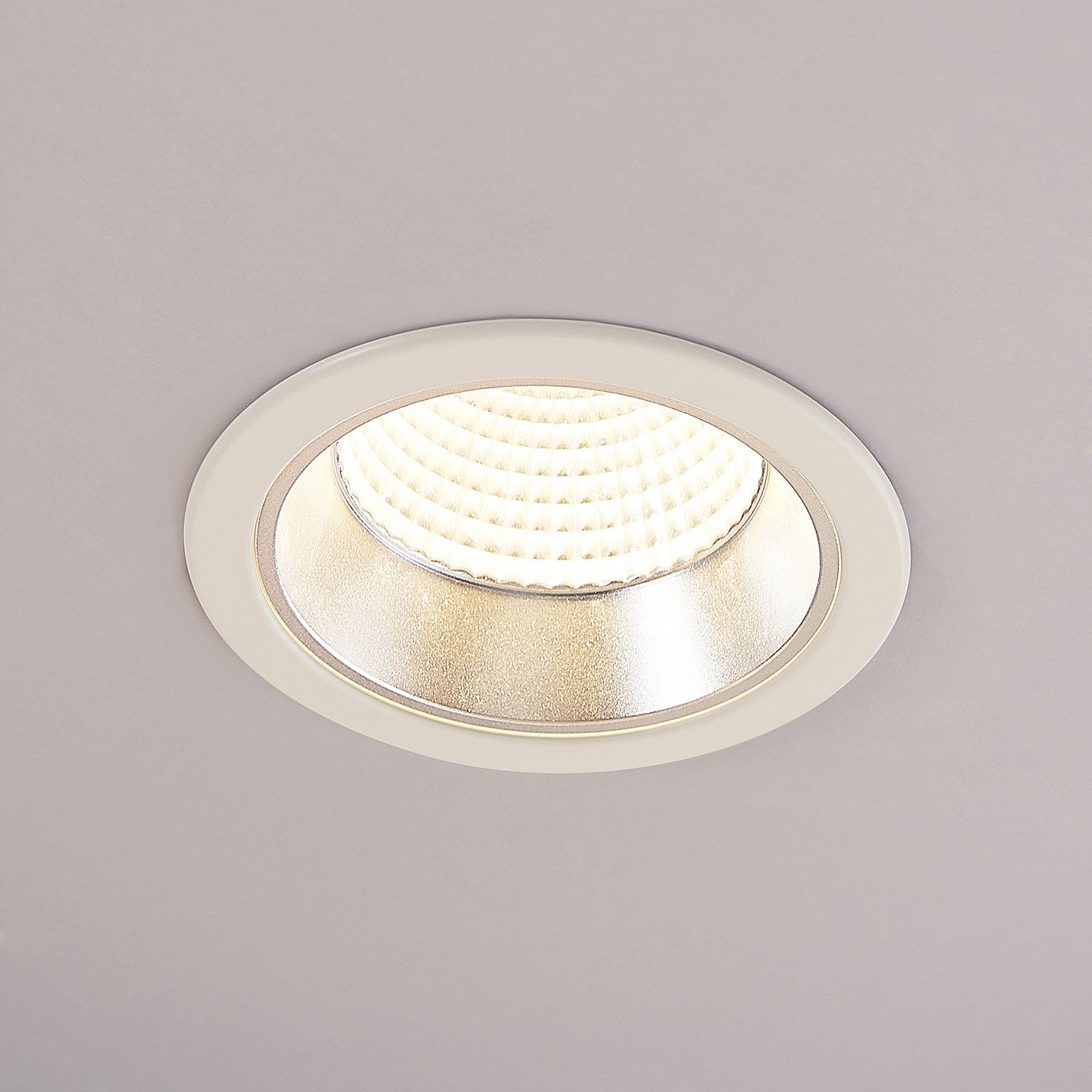 Arcchio Delano LED recessed spotlight, light colour var.