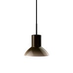 Suspension Onda, marron, Ø 17 cm, verre, GU10 - GRUPA