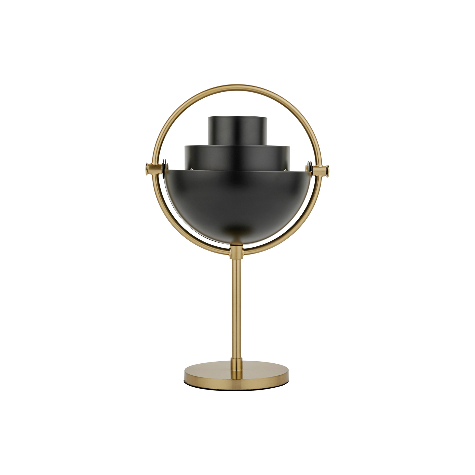 Multi-Lite Portable Stolní Lampa Black/Brass - GUBI