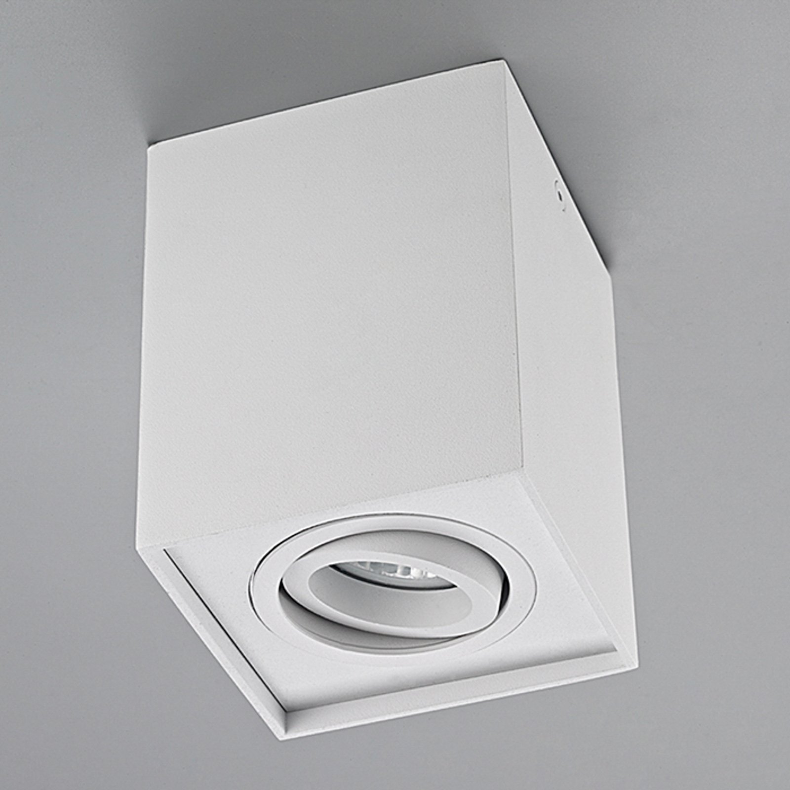 Arcchio spot pour plafond Jolina, angulaire, blanc, set de 2, aluminium