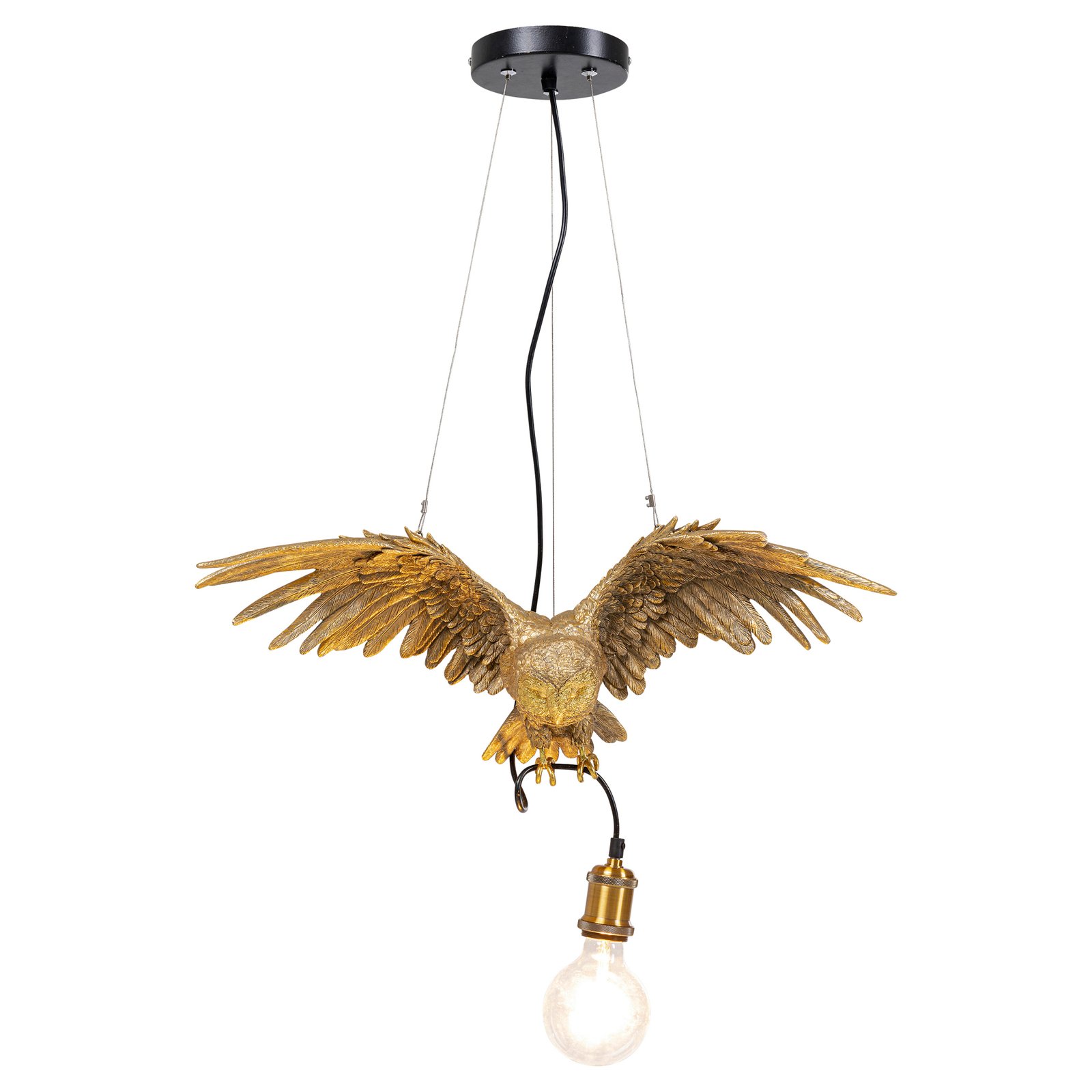 KARE Animal Owl hanglamp, uilfiguur