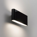 Artemide Two Flags aplique LED up/down negro