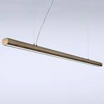 LED viseća svjetiljka Materica bars 200 cm mesing