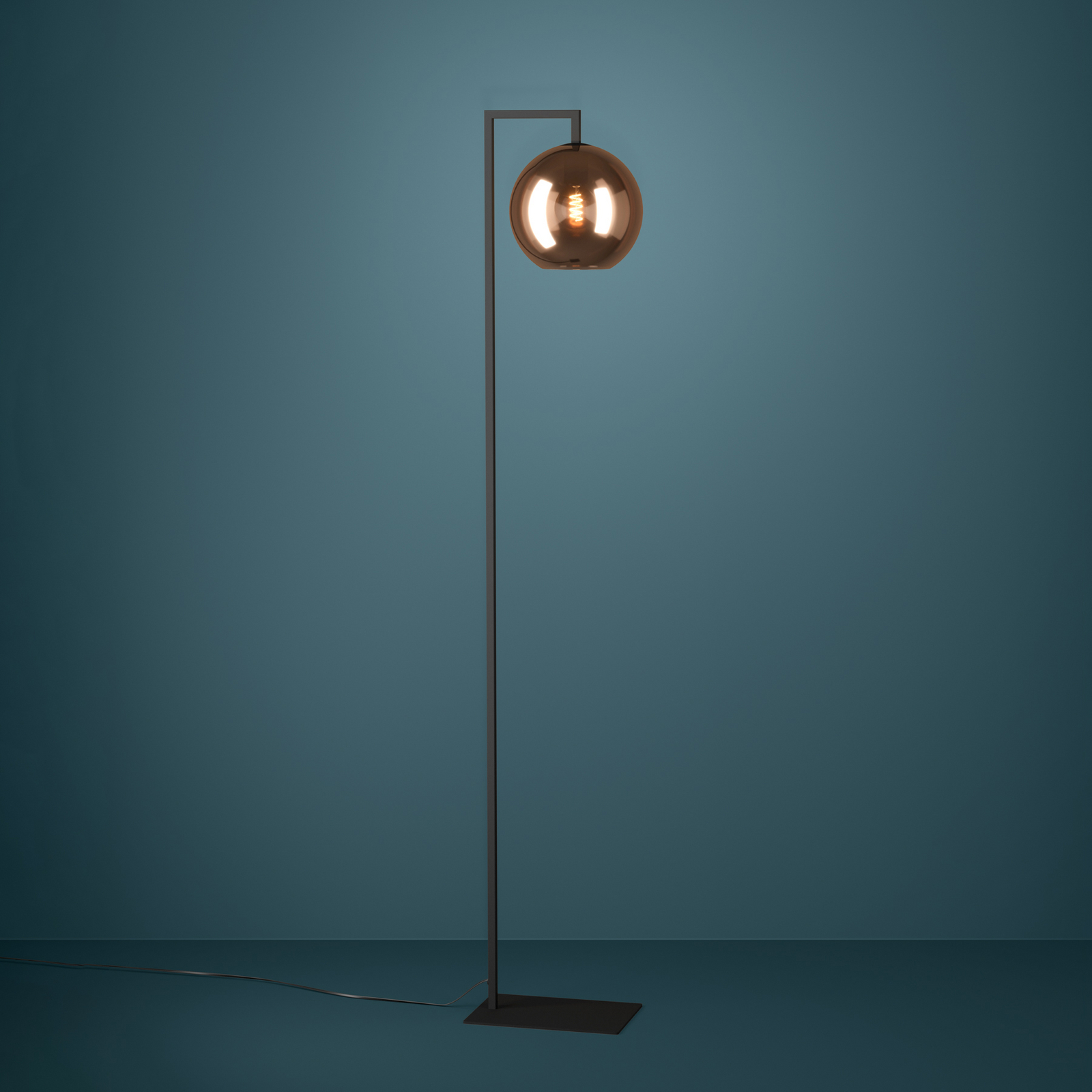 Cordoba Stehlampe, Glas kupferfarben - EGLO Stars Of Light