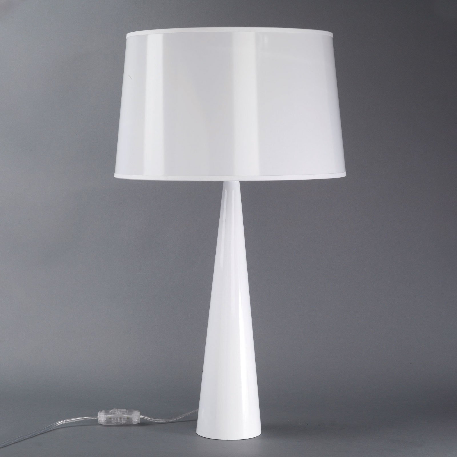 Totem LT table lamp, metal base, shiny