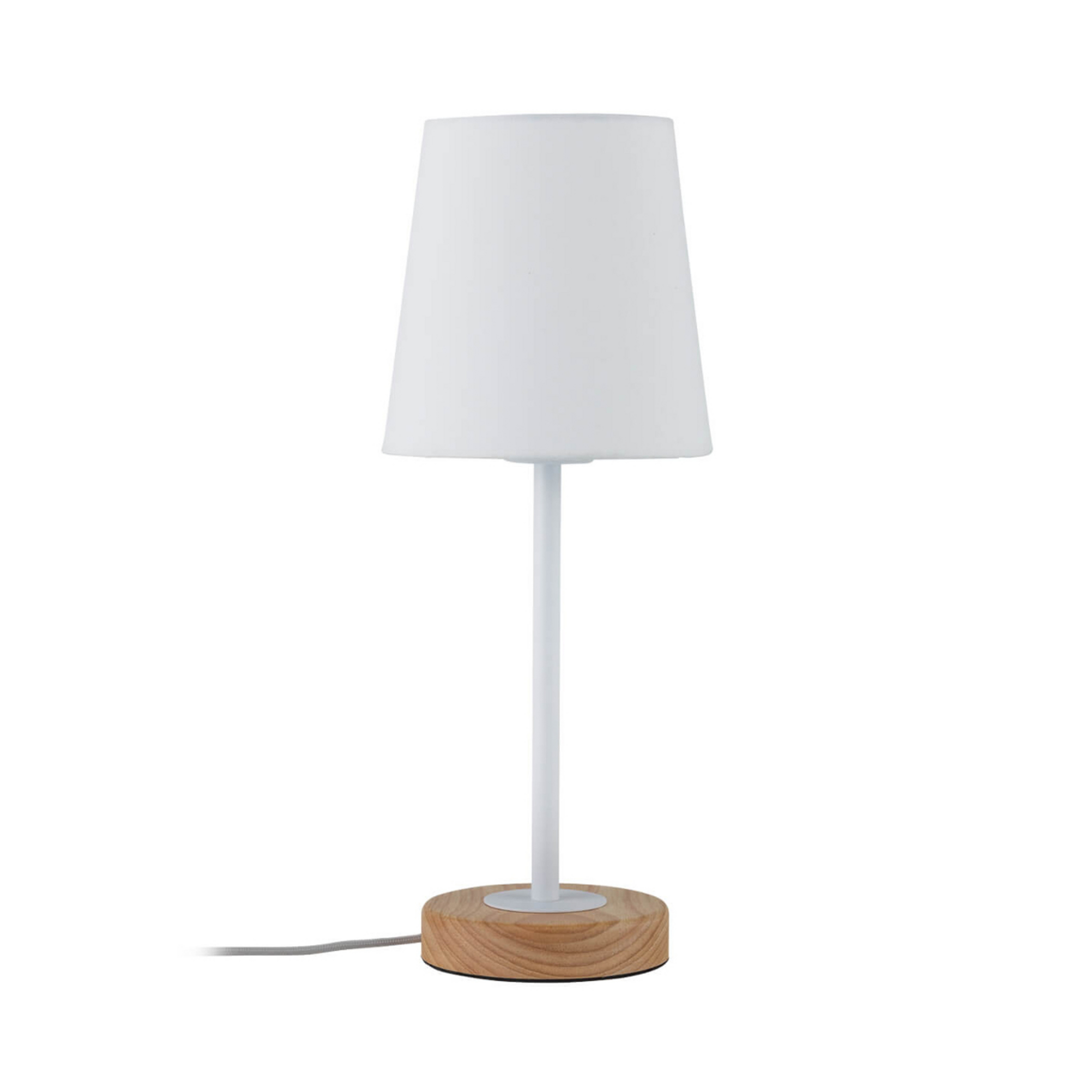 Stellan Tafellamp Wit/Hout - Paulmann