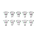 Arcchio LED bulb GU10 2.5W 4000K 450lm glass set of 10