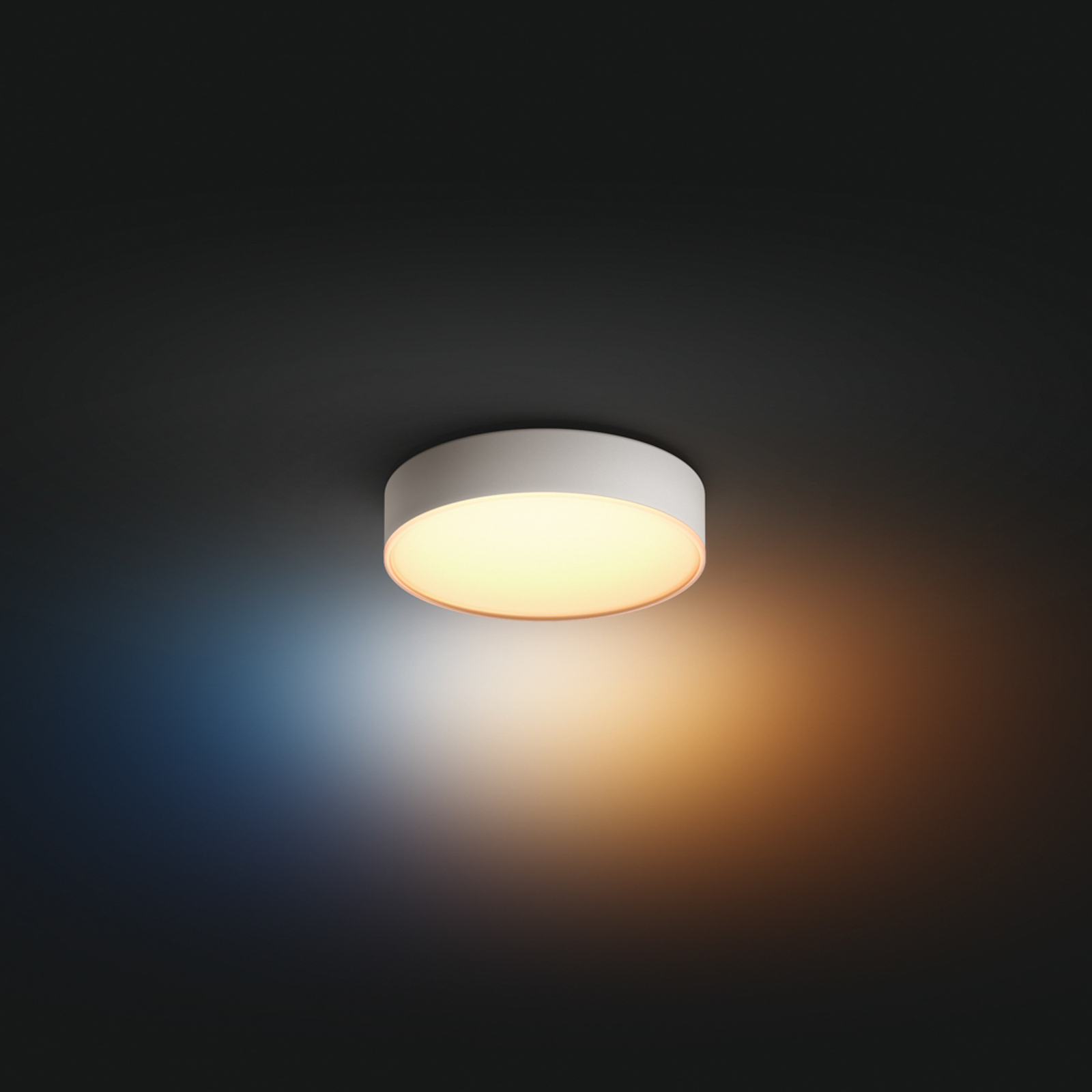 Stropné svietidlo Philips Hue Enrave LED 26,1 cm biele