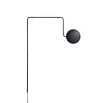 Mercury Aplique de pared Negro - Woud