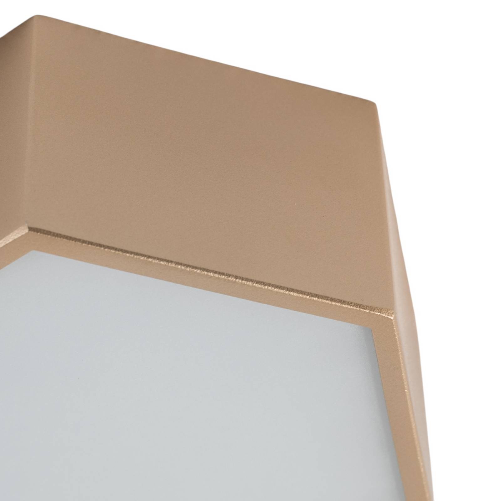 LED-Deckenleuchte Libre, goldfarben, Stahl, 3.000 K günstig online kaufen