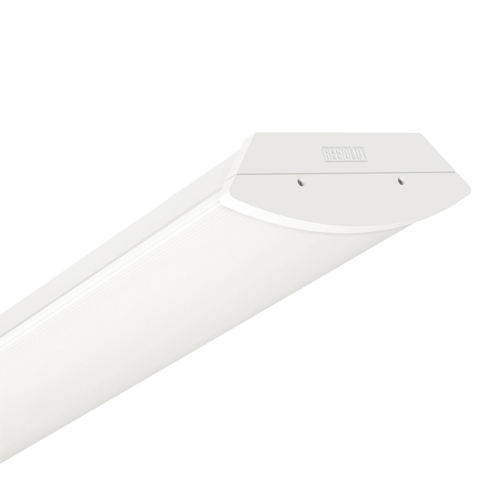 Regiolux lens pro LED wraparound light 150cm 5,415lm 4,000K, for Hallway, acrylic, steel, 45 W, energy efficiency: A++, L: 150.4 cm, W: 21.8 cm, H: 8 cm