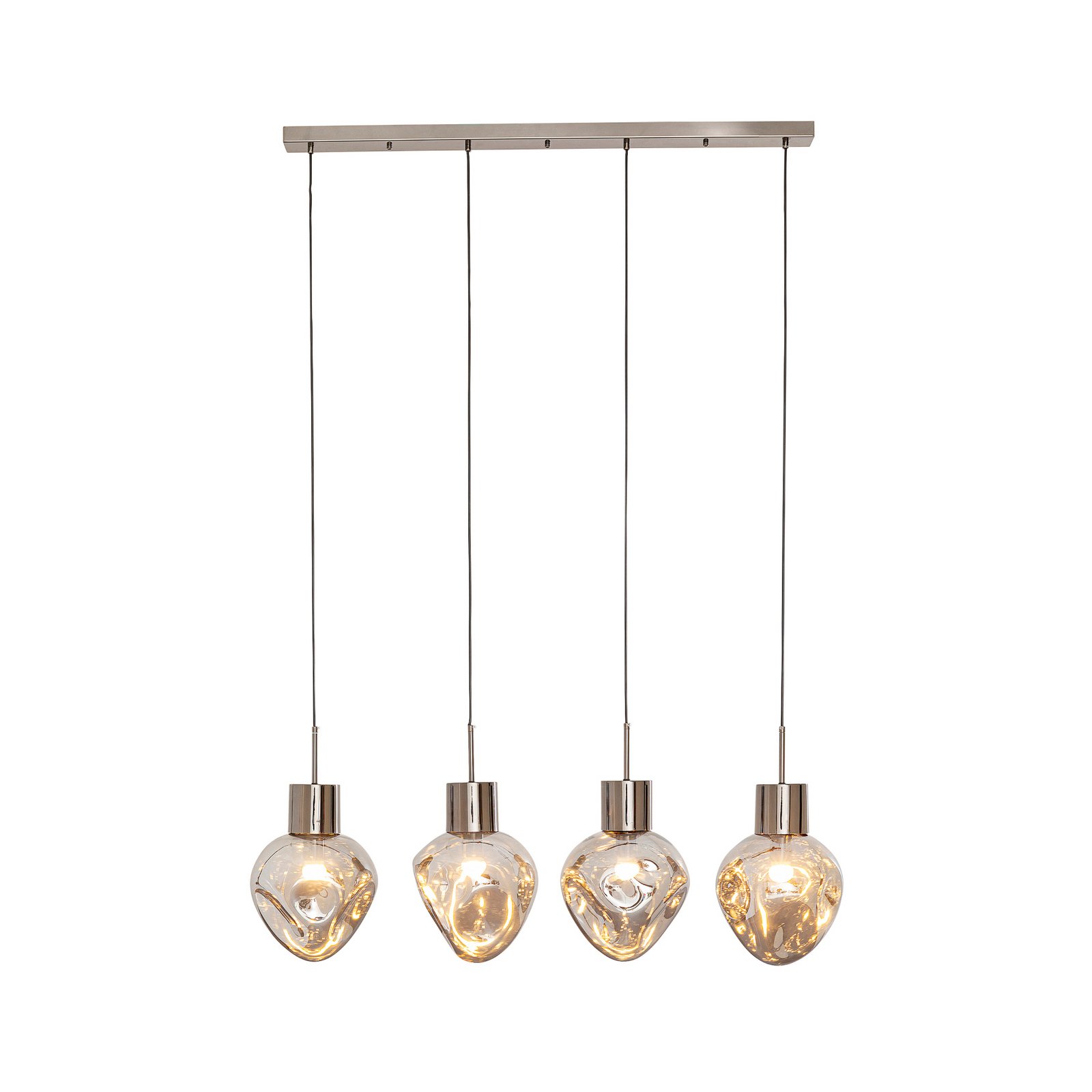 Kare pakabinamas šviestuvas „Supernova“, dūminė pilka spalva, 110 cm, E27 Kare pakabinamas šviestuvas „Supernova“, dūminė pilka spalva, 110 cm, E27