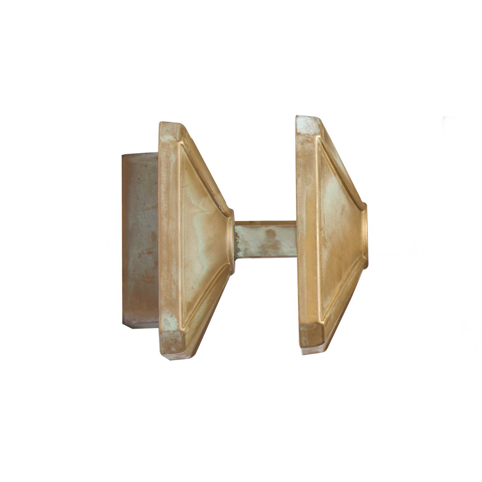 Aura Frame LED fali lámpa, kiugrás: 12 cm, antik sárgaréz, IP65 Aura Frame LED fali lámpa, kiugrás: 12 cm, antik sárgaréz, IP65