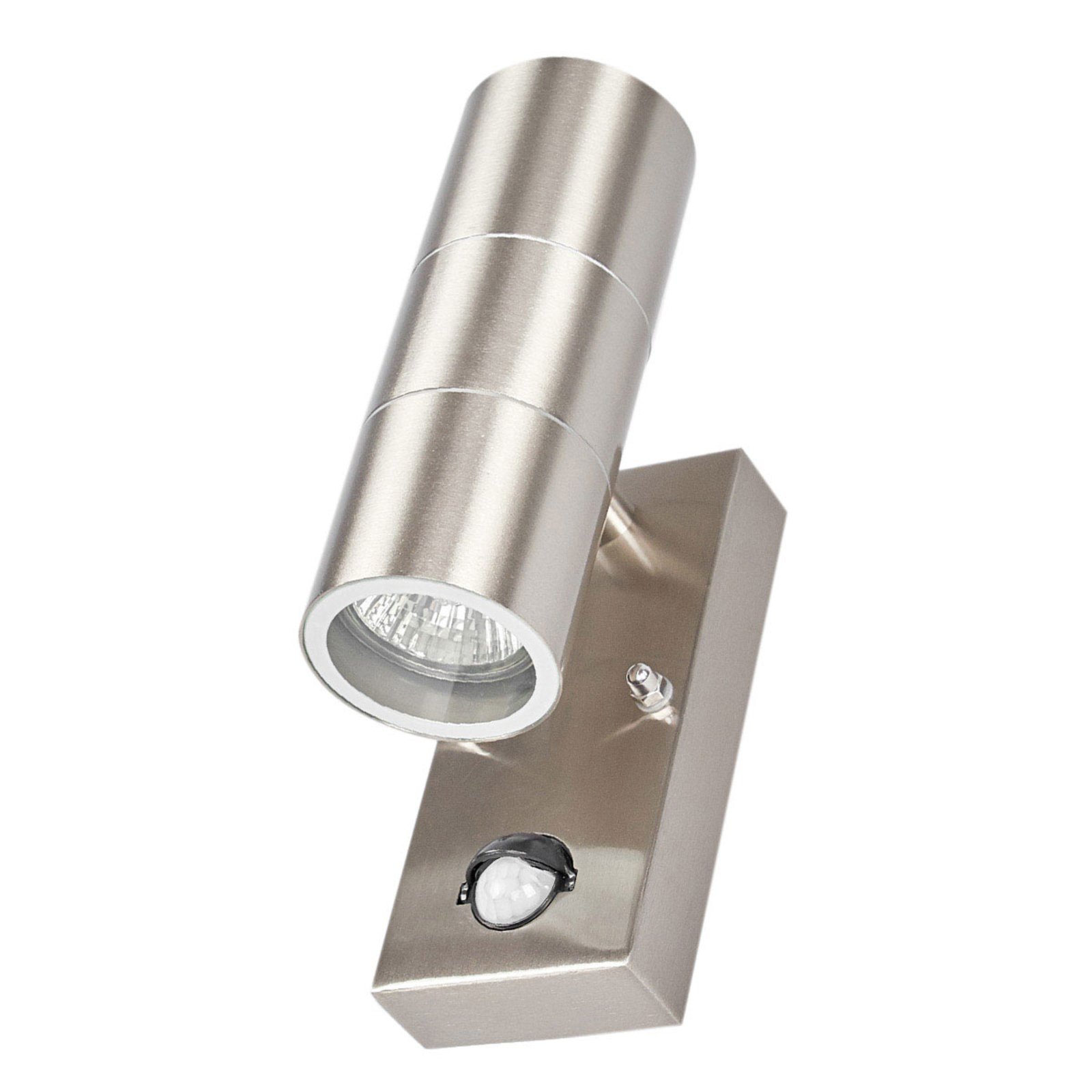 Eyrin Buiten Wandlamp w/Sensor Steel - Lindby