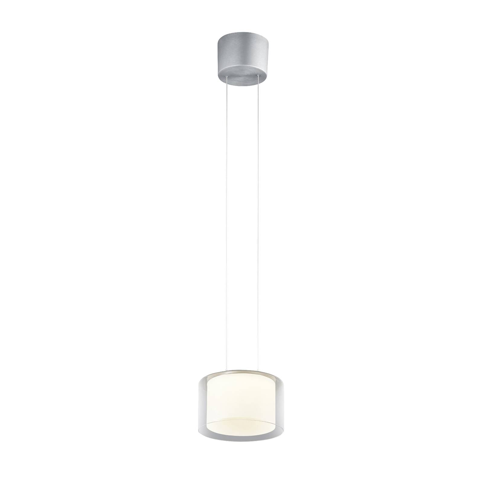 BANKAMP Grand Clear LED-Hängeleuchte 1fl Ø 20 cm