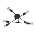 Estar 6 Ceiling Lamp Black - Lindby